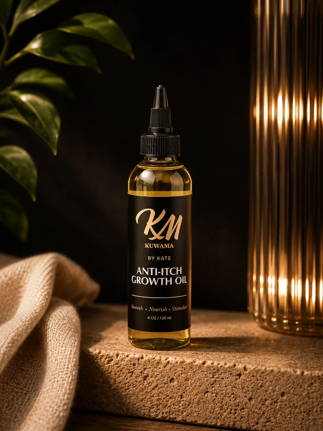 Anti-itch hair oil